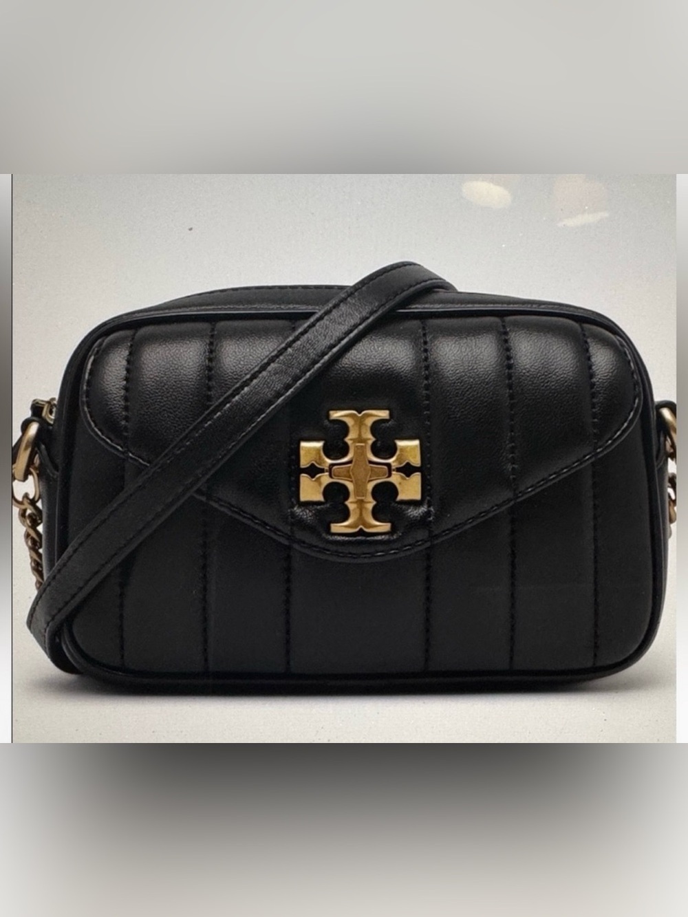 Tory Burch Kira NWOT Quilted Leather Camera Crossbody